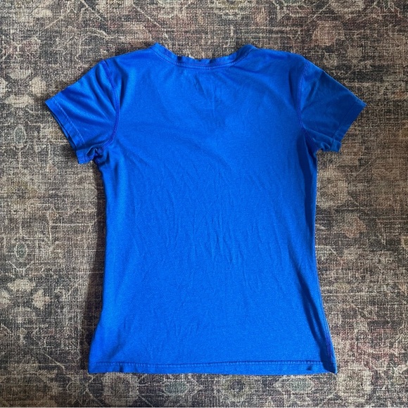 Nike Cobalt Blue Dri-FIT Workout Tee | Women’s S - Picture 5 of 6